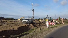Kończewice. Przebudowa DK 22 między Gnojewem a Knybawą. Zobacz postęp prac październik 2023 - Gmina Miłoradz.