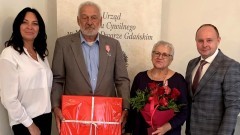 Nowy Dwór Gdański. Złote Gody państwa Marianny i Andrzeja Mańkowskich.
