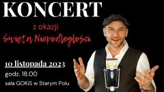 Gmina Stare Pole. Bądź moim natchnieniem – koncert Sławomira Malinowskiego. Zaproszenie