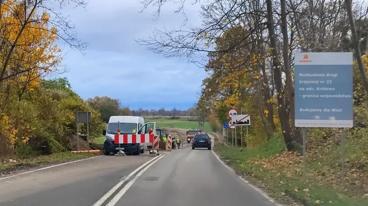 Przebudowa DK22. Odcinek Malbork - Stare Pole. Zobacz postęp prac listopad&#8230;