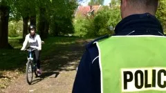 Malbork. Rowerzyści na celowniku policji - działania bicykl. 