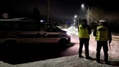 Powiat sztumski. Wspólna akcja Policji i Straży Granicznej.