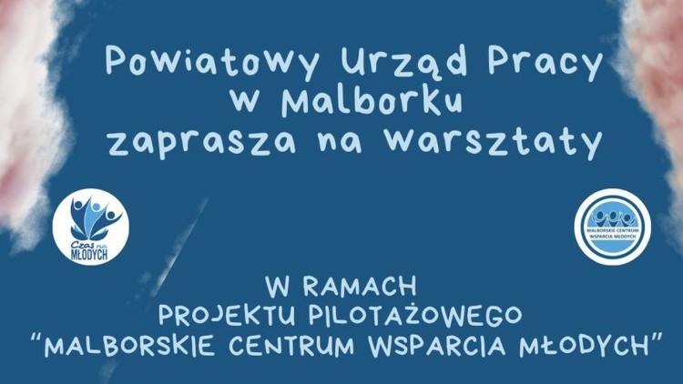 Malbork. Czas na młodych - trwają zapisy na warsztaty organizowane przez PUP.