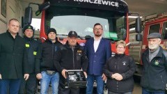 Gmina Miłoradz. Strażacy Ochotnicy z Kończewic otrzymali nowoczesną kamerę termowizyjną.