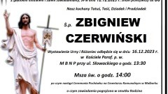 Zmarł Zbigniew Czerwiński. Miał 86 lat.