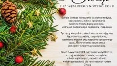 Świąteczno – noworoczne życzenia Wójta Gminy Sztutowo i Przewodniczącego&#8230;