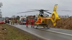 Powiat sztumski. Pijany kierowca skutera uderzył w ciągnik przewożący&#8230;