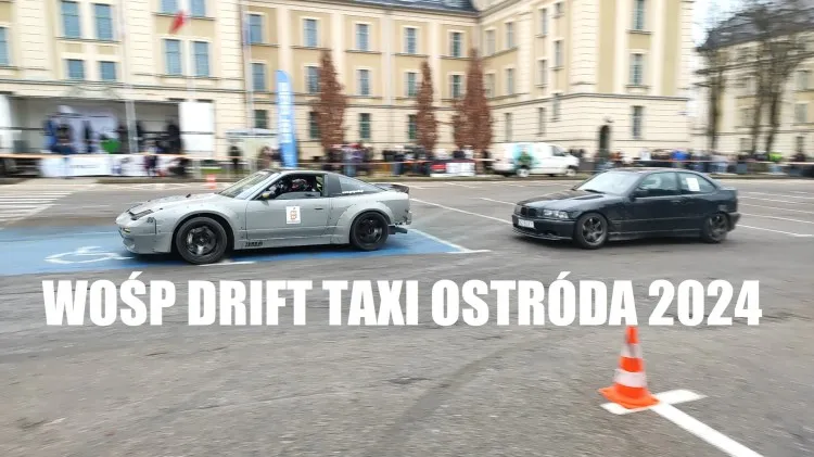 WOŚP DRIFT TAXI OSTRÓDA 2024 - Foto i Wideo