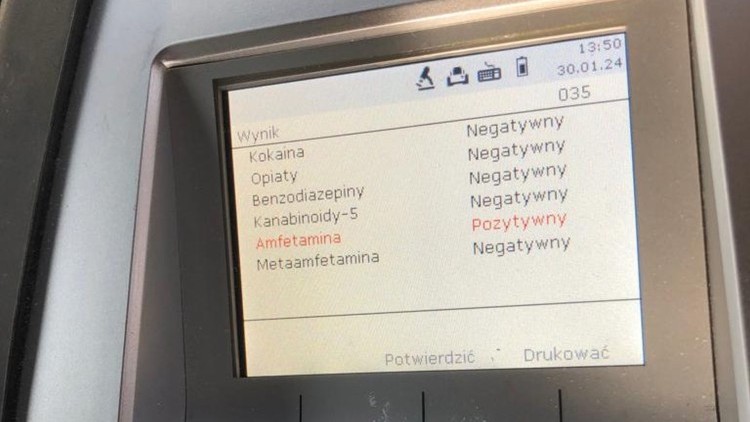 Malbork. Prowadził bez pasów – okazało się, że był pod wpływem narkotyków.