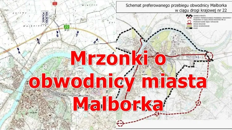 Mrzonki o obwodnicy miasta Malborka 