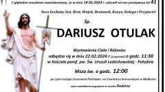 Zmarł Dariusz Otulak. Miał 41 lat.