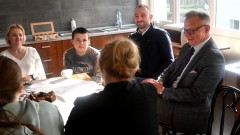 Nowy Dwór Gdański. Poznajmy się bliżej – spotkanie Starosty z uczniami SOSW.