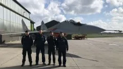 Malbork. Zmiana dowództwa Włoskich Sił Powietrznych w 22BLT.