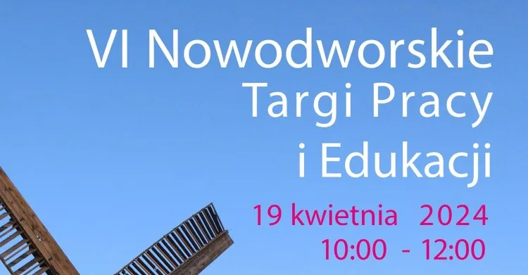 Nowy Dwór Gdański. Wkrótce Targi Pracy i Edukacji.