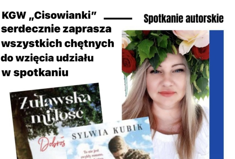 Gmina Malbork. Spotkanie autorskie z Sylwią Kubik ? zaproszenie.