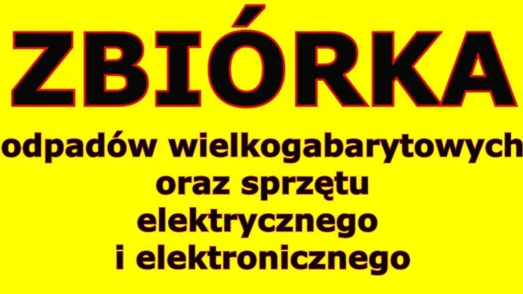 Malbork. Wkrótce zbiórka odpadów wielkogabarytowych oraz zużytego sprzętu elektrycznego i elektronicznego.