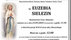 Zmarła Euzebia Sielezin. Żyła 95 lat.