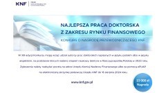 Malbork. Zgłoś swoją pracę do ogólnopolskiego Konkursu o Nagrodę Przewodniczącego KNF. 
