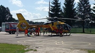 Każda sekunda była na wagę złota. LPR zabrał mężczyznę z podejrzeniem&#8230;