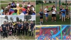 Gmina Miłoradz. Wakacje pełne atrakcji – za nami pikniki z kreatywną edukacją i zabawy sportowe.