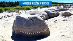 W sobotę zbudują morskie rzeźby na plaży w Sztutowie.