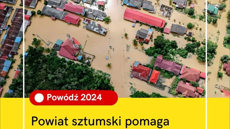 Powiat sztumski pomaga powodzianom z południa Polski.