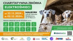 Malbork. Oddaj elektrośmieci – wesprzyj bezdomne zwierzęta z REKSa. 