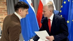 Wręczenie zaświadczeń dla nowych sołtysów Gminy Nowy Dwór Gdański.