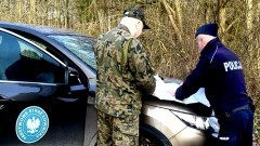 Powiat malborski. Wspólne działania policjantów i Straży Łowieckiej.