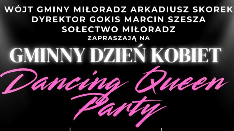 Gmina Miłoradz. Dzień Kobiet w stylu ABBA – ruszyły zapisy na wyjątkowy wieczór.