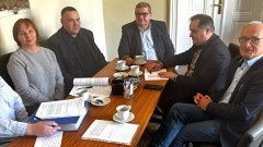 Działalność biogazowni w Tragaminie tematem spotkania Starostów z władzami Gminy Malbork i Ośrodka Hodowli Zarodowej. 