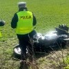 Tragiczny wypadek w Nowcu. Nie żyje motocyklista uderzony przez osobówkę.