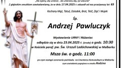 Zmarł Andrzej Pawluczyk. Miał 65 lat.
