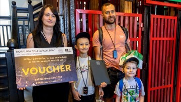 Milionowy Turysta 2025 w Kopalni Soli Wieliczka pochodzi z Malborka.