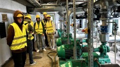 Uczniowie Centrum Edukacji Zawodowej na edukacyjnej wycieczce w ECO Malbork.