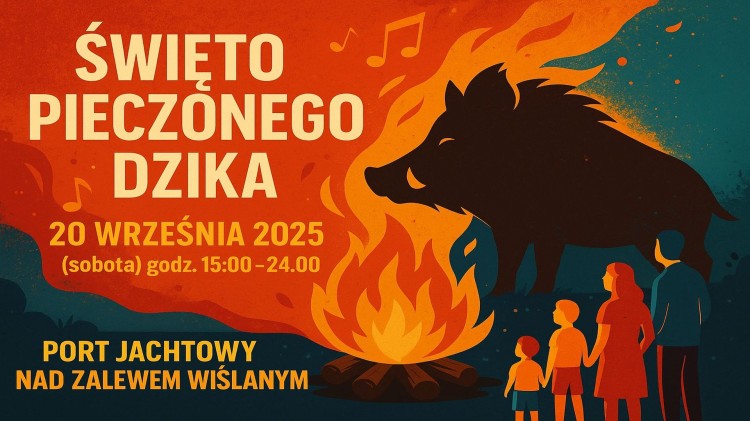 Święto Pieczonego Dzika w Krynicy Morskiej – smak, muzyka i atrakcje…