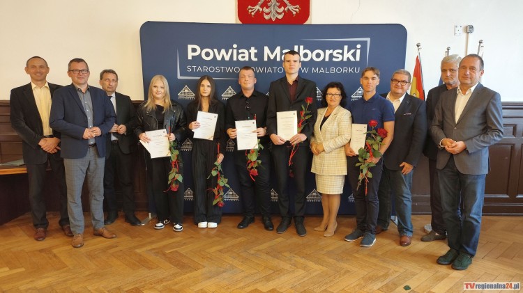 Nagrody Starosty Malborskiego 2025 wręczone najzdolniejszym uczniom.…