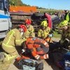 Ćwiczenia ratownicze na DK55 - sprawdzian współpracy służb w sytuacji masowego wypadku. Wideo i zdjęcia