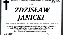 Zmarł Zdzisław Janicki. Miał 86 lat.