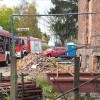 Wypadek na budowie w Malborku. Jedna osoba poszkodowana