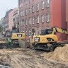 Trwa przebudowa ulicy Jagiellońskiej w Malborku. Zobacz wideo i zdjęcia z postępu prac 04.11.2025