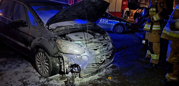Pożar samochodu, kolizja i próba samobójcza – tygodniowy raport malborskich…