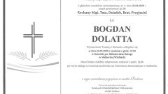 Zmarł Bogdan Dolatta. Miał 79 lat.