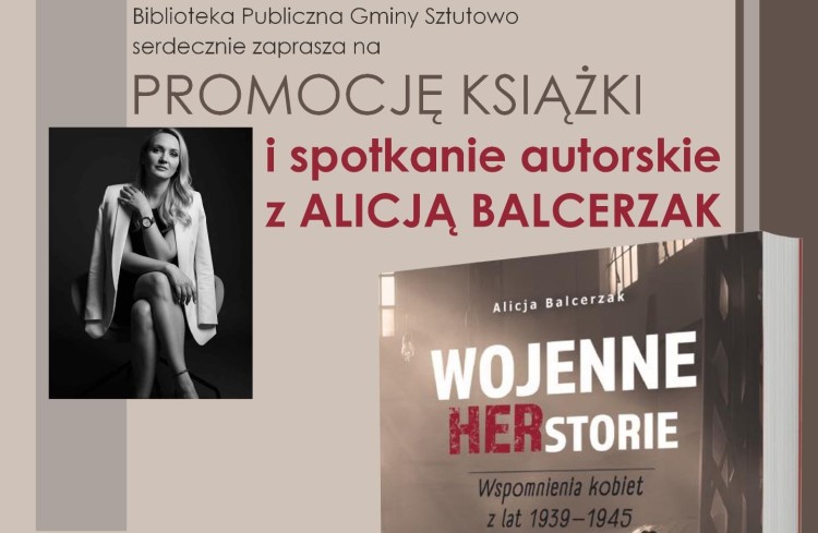Kobiece wspomnienia II wojny światowej - spotkanie autorskie z Alicją…