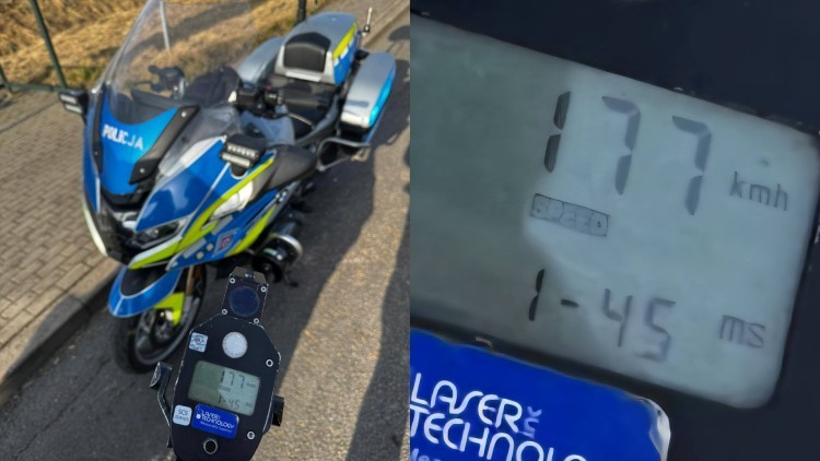 177 km/h na liczniku. 40-latek z recydywą dostał 5000 zł mandatu, 15 punktów i stracił prawo jazdy