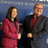 Starosta Malborski rozmawiał z posłanką o drogach i rozwoju powiatu.