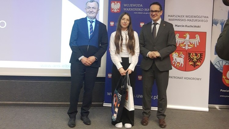 Sukces uczennicy Technikum nr 3 w Malborku w konkursie o gospodarce i funduszach UE.