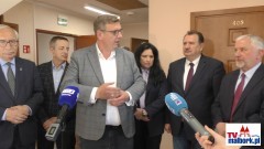 Kolej na Żuławy – Przystanek Przyszłości. Konferencja prasowa w Elblągu