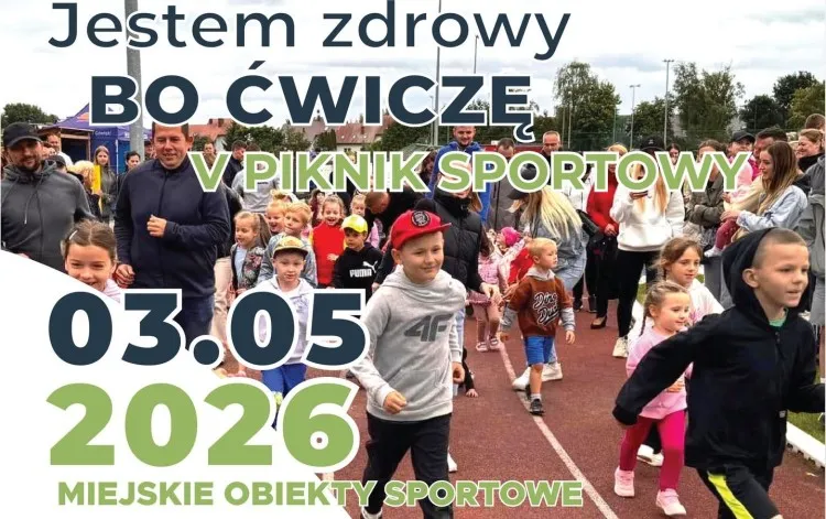 Jestem zdrowy, bo ćwiczę - zaproszenie na Piknik Sportowy w Nowym Dworze…