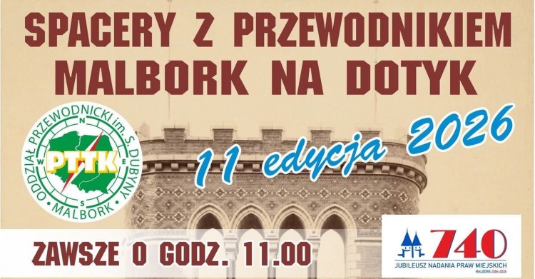 Spacer z Przewodnikiem po Malborka. Rusza 11. edycja letnich spacerów…